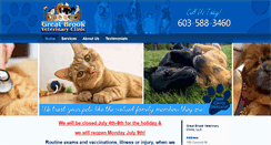 Desktop Screenshot of greatbrookvetclinic.com